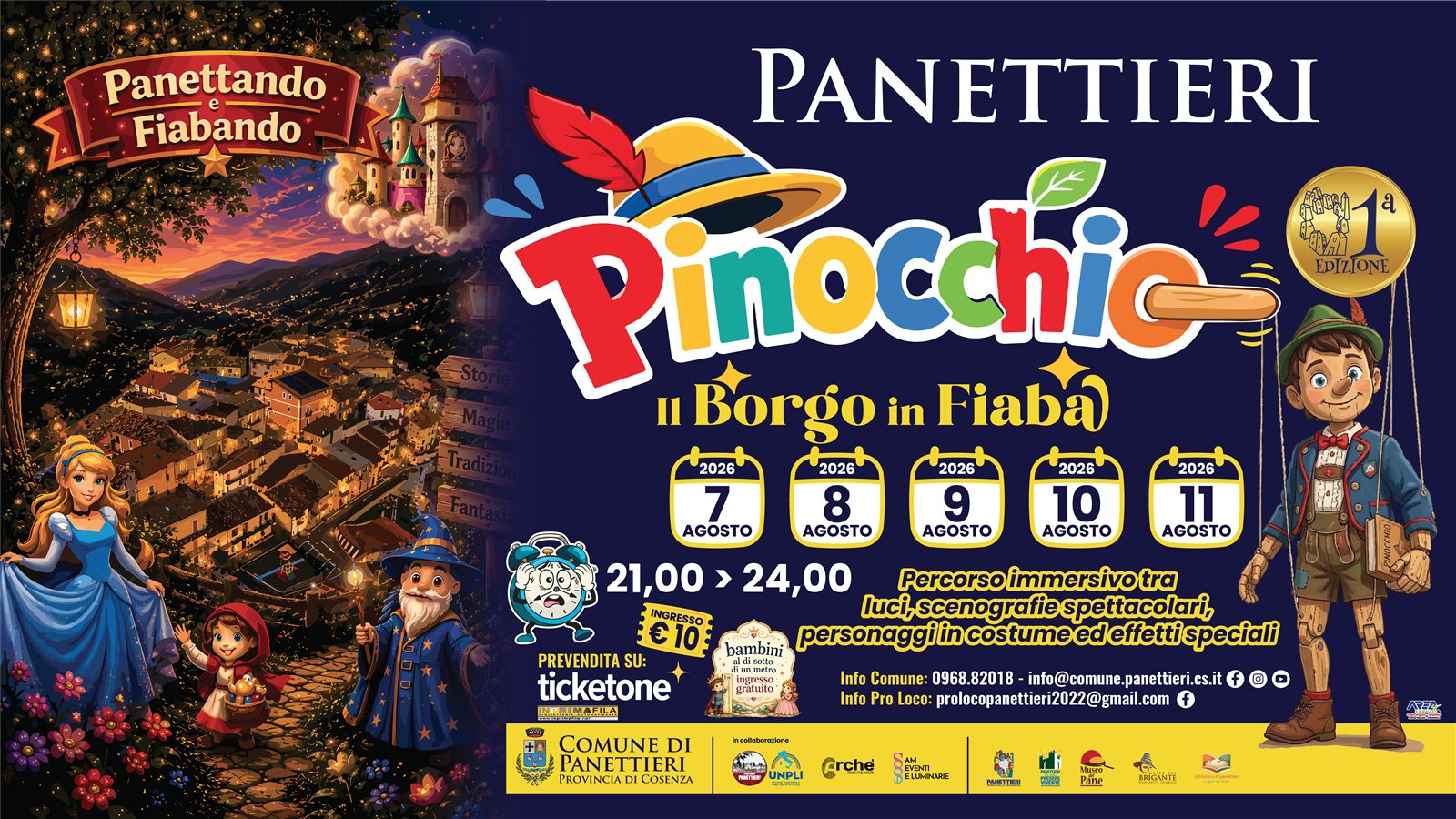 Panettando e Fiabando &mdash; Fiabe a Panettieri