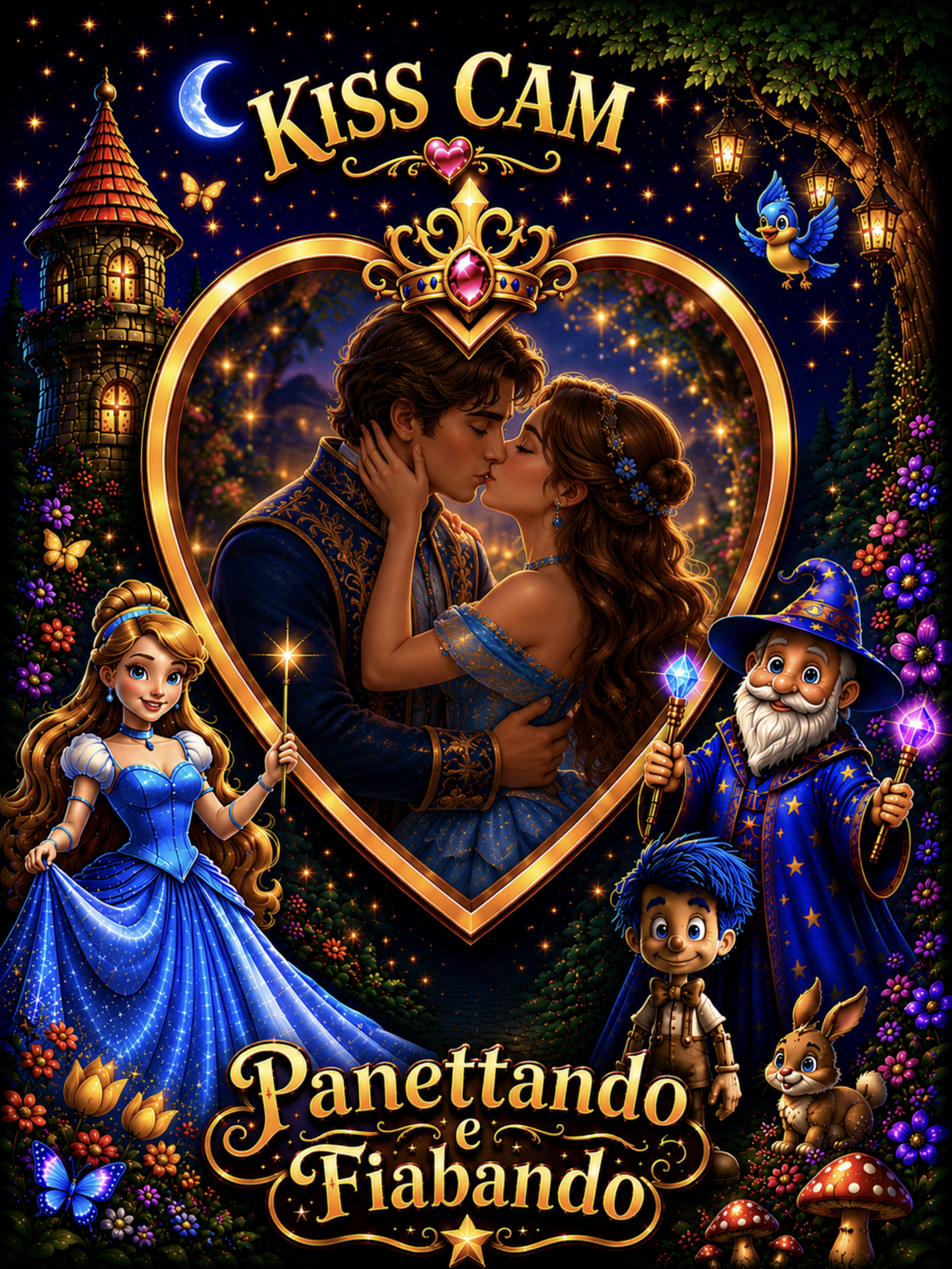 Poster Panettando e Fiabando